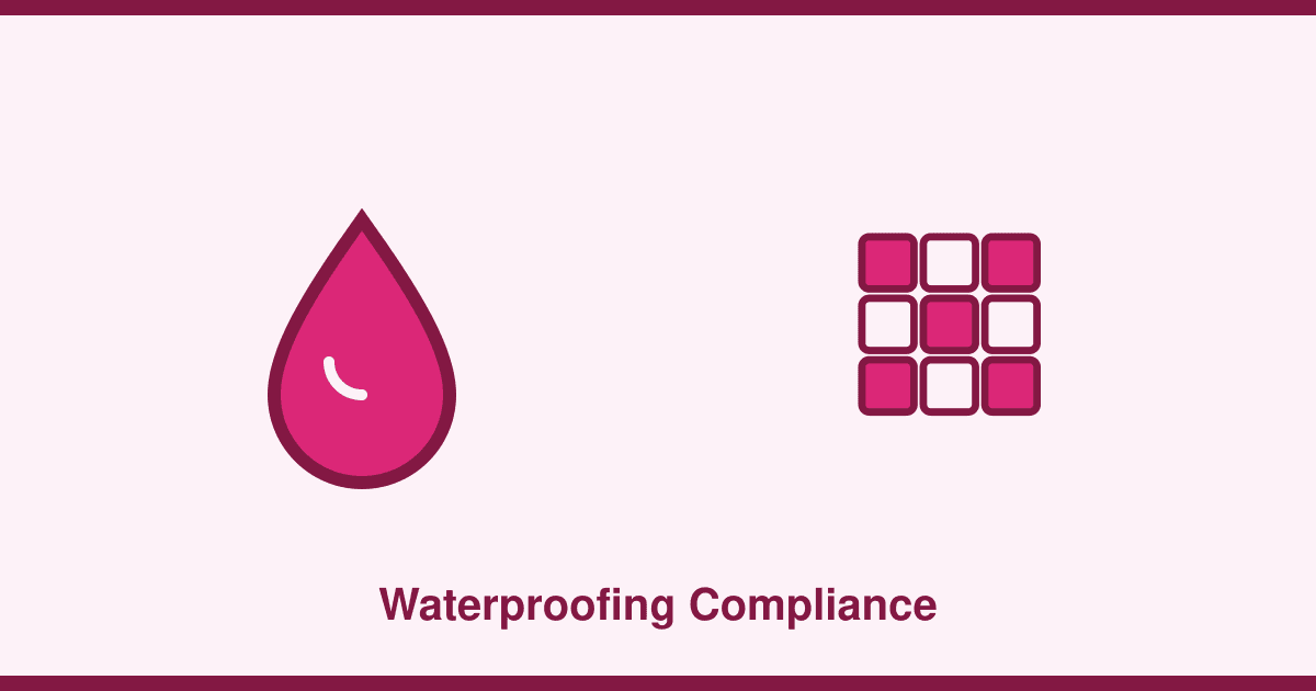 Waterproofing compliance for bathroom renovations (AS 3740)