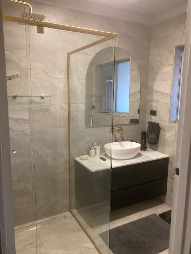 Bathroom Renovation Solutions — Customer photo