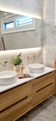 Dezigno Bathrooms | Bathroom Renovation & Remodels | Bathroom Renovations Contractors — Customer photo