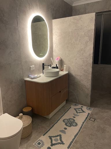 Mandurah Bathroom Renovation Specialists — Customer photo