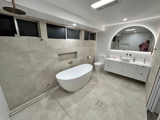 Hunter Bathroom Renovations Newcastle — Customer photo