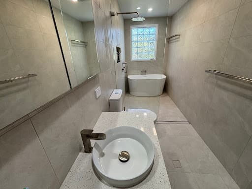 AJB Bathrooms Illawarra - Bathroom Renovation Wollongong | Bathroom Designs NSW — Customer photo