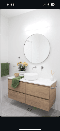 Hunter Bathroom Renovations Newcastle — Customer photo