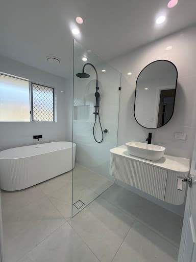 Coastal Bathroom Renovations — Customer photo