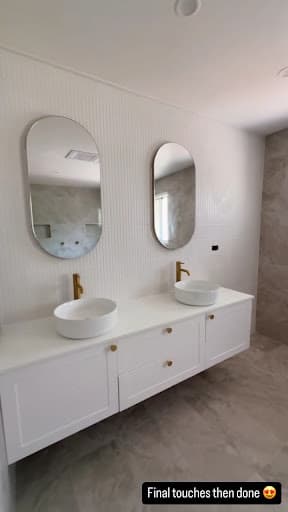 Dezigno Bathrooms | Bathroom Renovation & Remodels | Bathroom Renovations Contractors — Customer photo