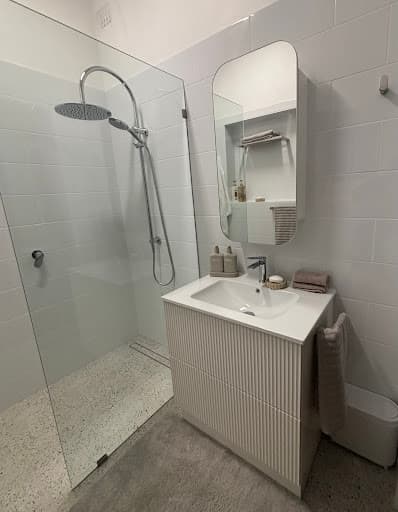Bathroom Renovation Solutions — Customer photo